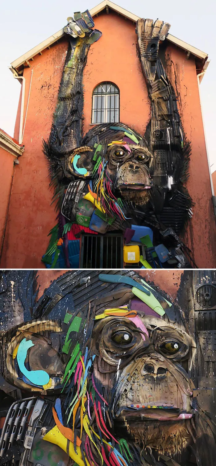 Artist Turns Trash Into Animals To Remind Us About Pollution (30 New Pics)