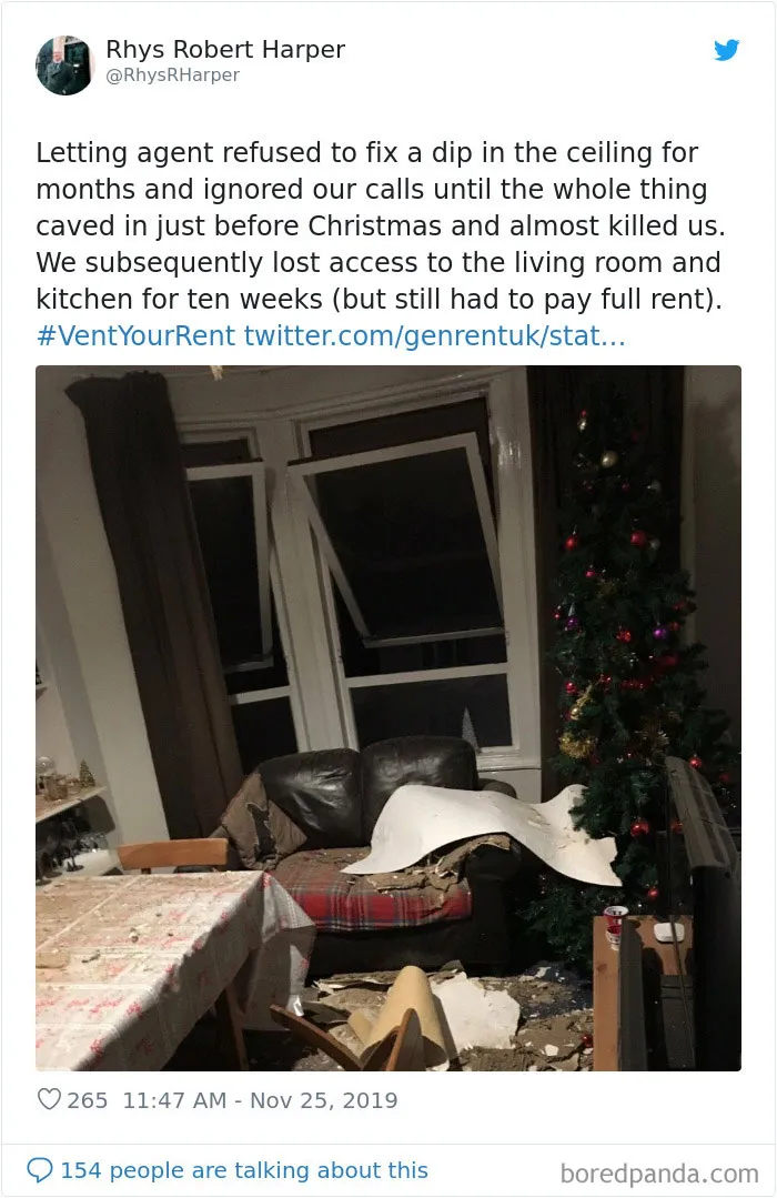 30 Unapologetic 'Vent Your Rent' Tweets That Expose Some Of The Worst Landlords