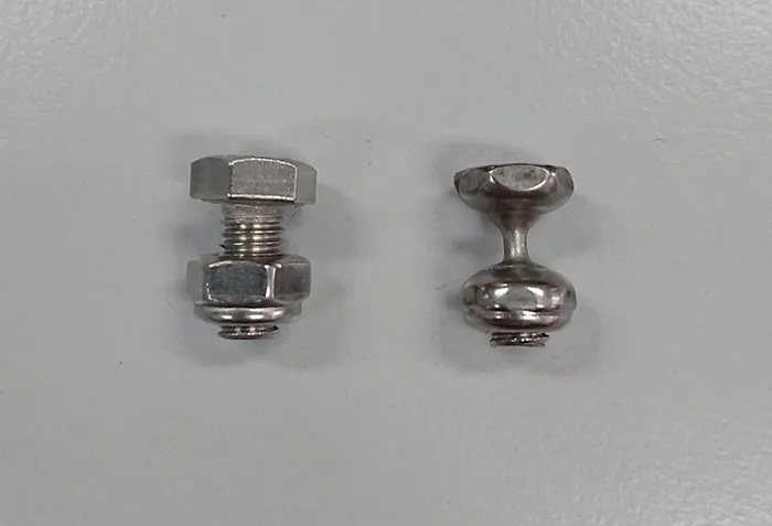 The Vibration Wear On This Stainless Steel Bolt