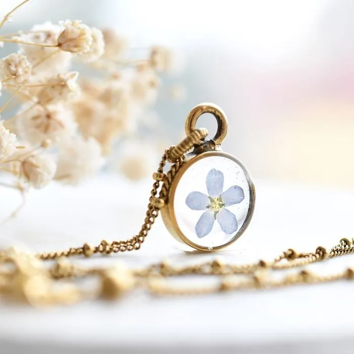 I Create Resin Jewelry With Flowers And Other Pieces Of Nature (50 Pics)