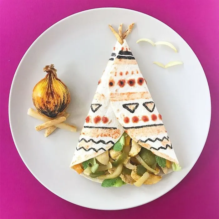 Spicy Tipi Wrap