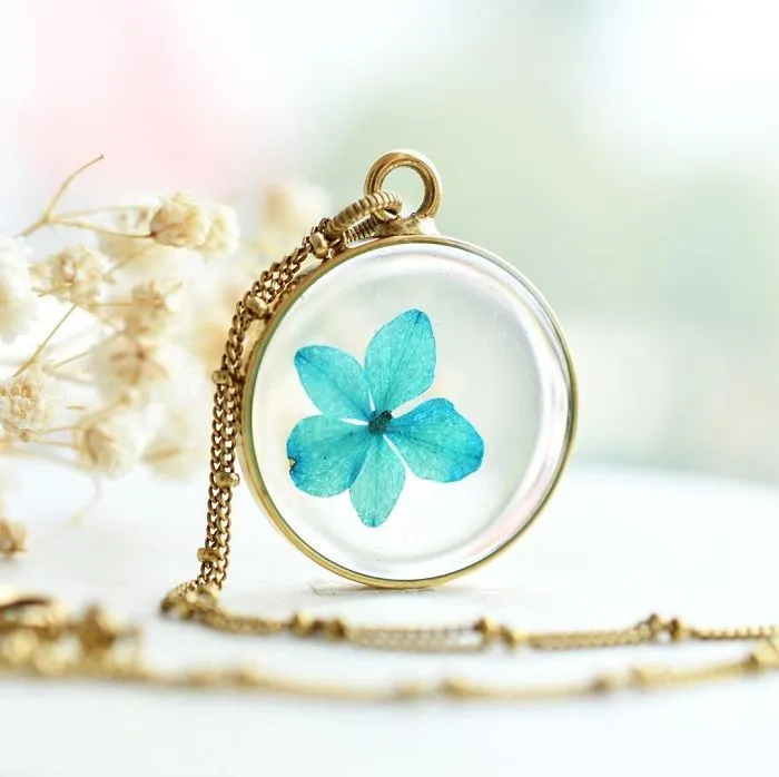 I Create Resin Jewelry With Flowers And Other Pieces Of Nature (50 Pics)