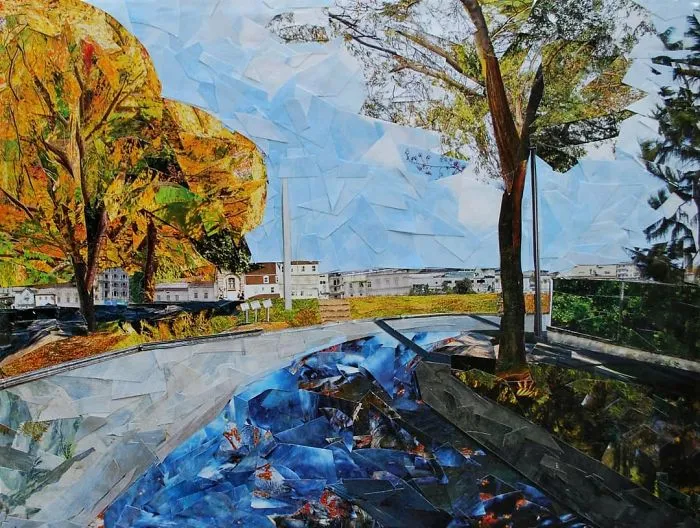 "Na Zakręcie", 30x40 cm