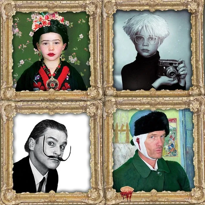 Neil Patrick Harris Como Burtka-Harris Boo-Seum De Arte