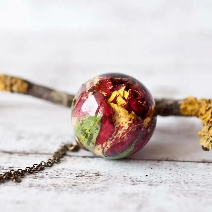 I Create Resin Jewelry With Flowers And Other Pieces Of Nature (50 Pics)