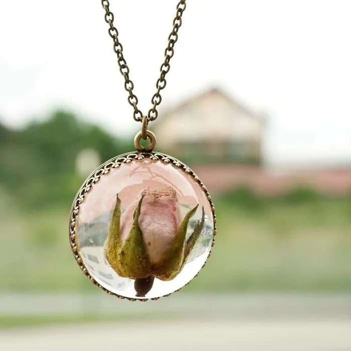 I Create Resin Jewelry With Flowers And Other Pieces Of Nature (50 Pics)