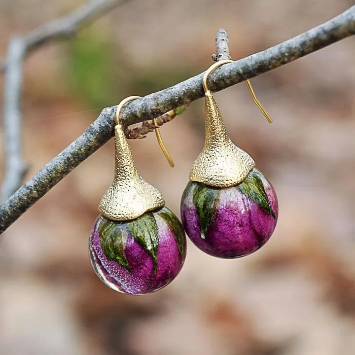 I Create Resin Jewelry With Flowers And Other Pieces Of Nature (50 Pics)