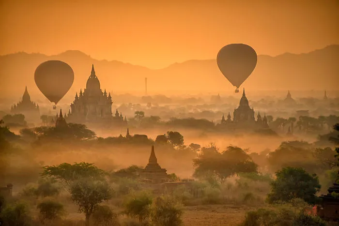 Bagan's Golden Hour