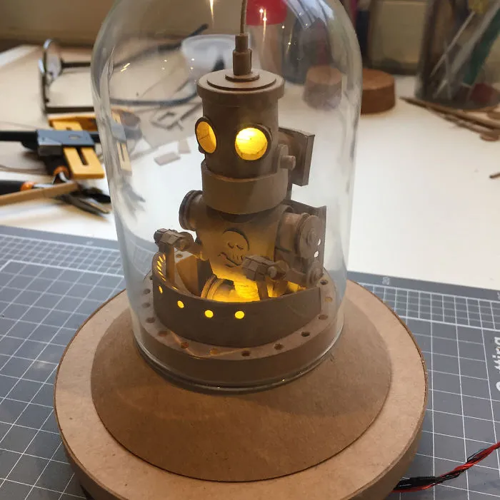 I Have Been Creating Cardboard Sculptures For The Past Couple Of Years