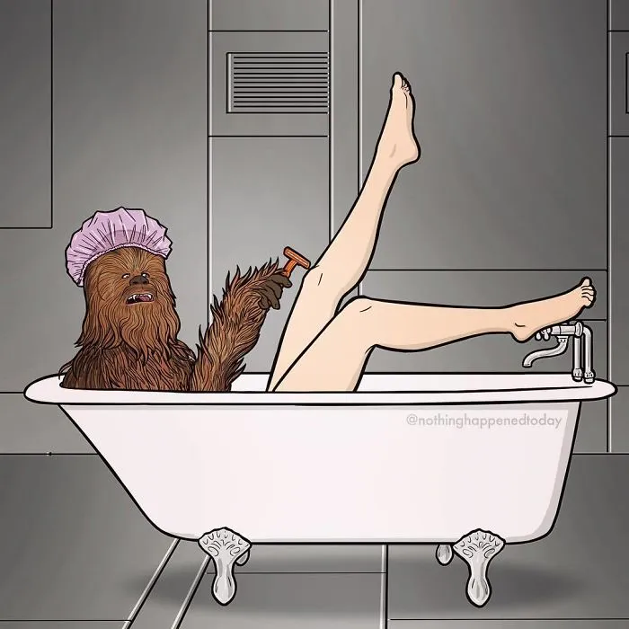 Artist Ed Harrington Is Ruining Our Childhoods By Revealing The Secret Lives Of Our Beloved Characters (35 Pics)