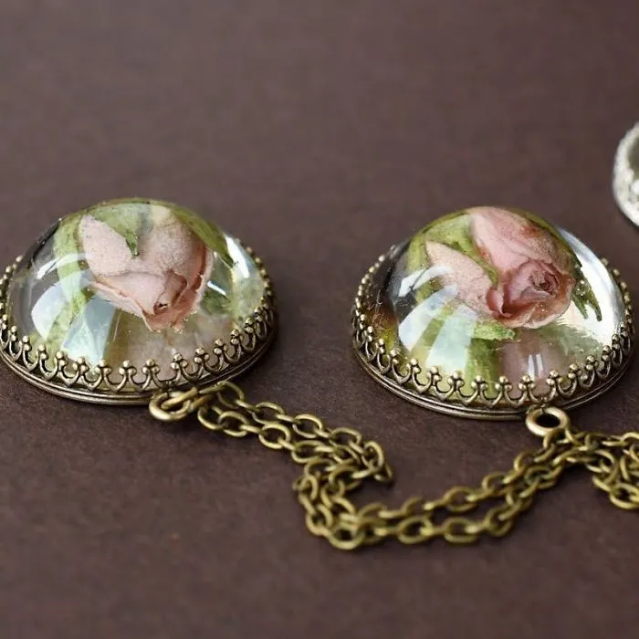 I Create Resin Jewelry With Flowers And Other Pieces Of Nature (50 Pics)