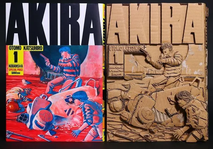 Japanese Woman Converts Amazon Boxes Into Intricate Sculptures (30 New Pics)