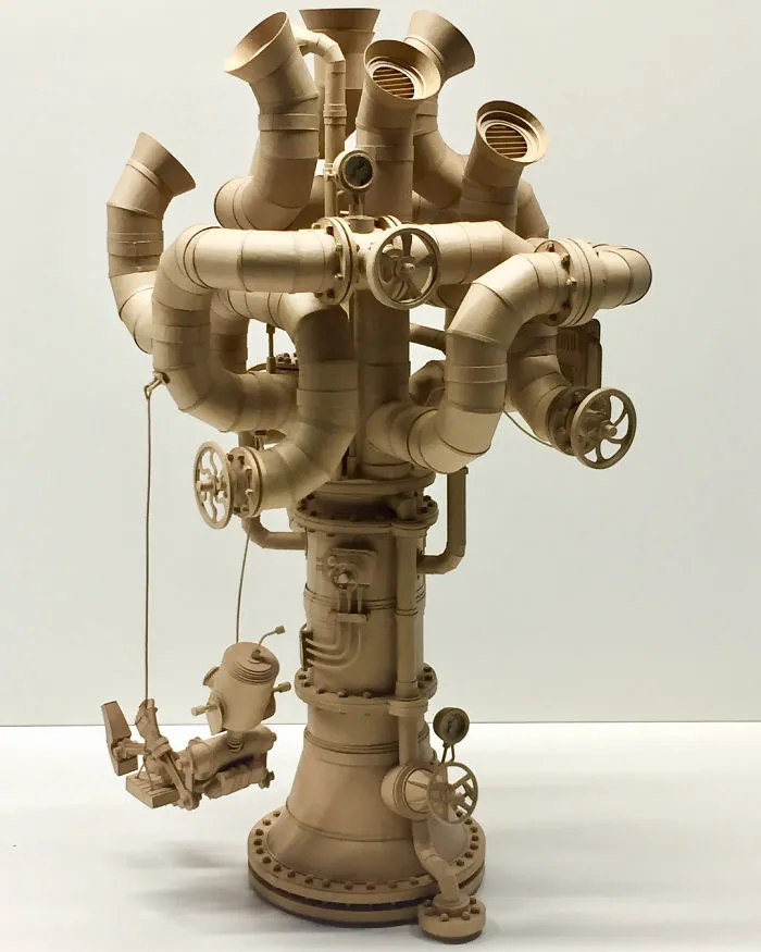 I Have Been Creating Cardboard Sculptures For The Past Couple Of Years