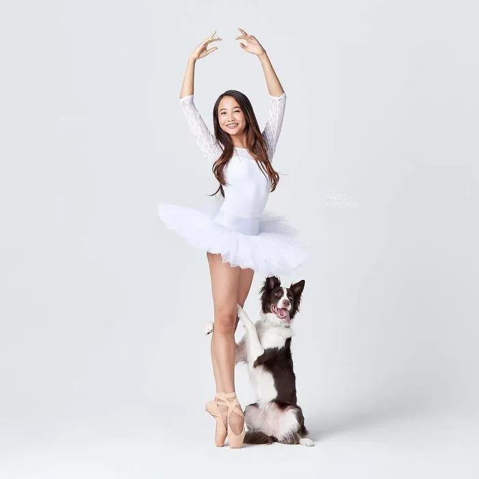 Ballet Dancers And Dogs Pose Together For A Photoshoot And The Result Will Make Your Day (40 Pics)