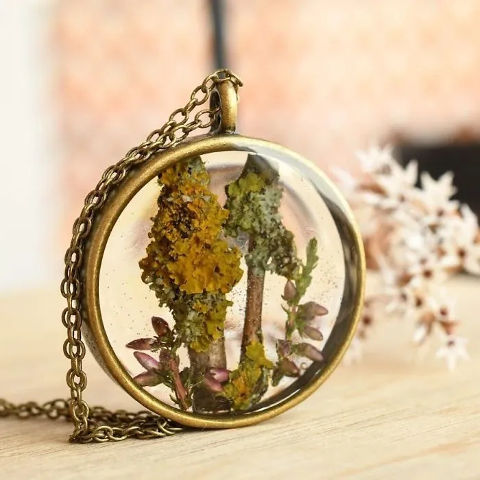 I Create Resin Jewelry With Flowers And Other Pieces Of Nature (50 Pics)