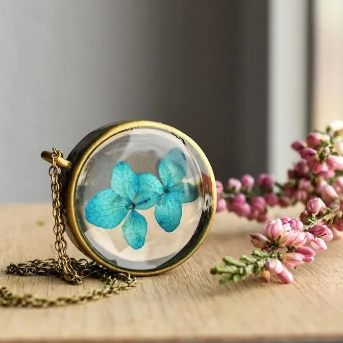 I Create Resin Jewelry With Flowers And Other Pieces Of Nature (50 Pics)