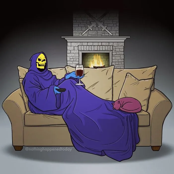 Artist Ed Harrington Is Ruining Our Childhoods By Revealing The Secret Lives Of Our Beloved Characters (35 Pics)