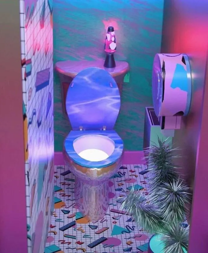 Baño de principios de los 90