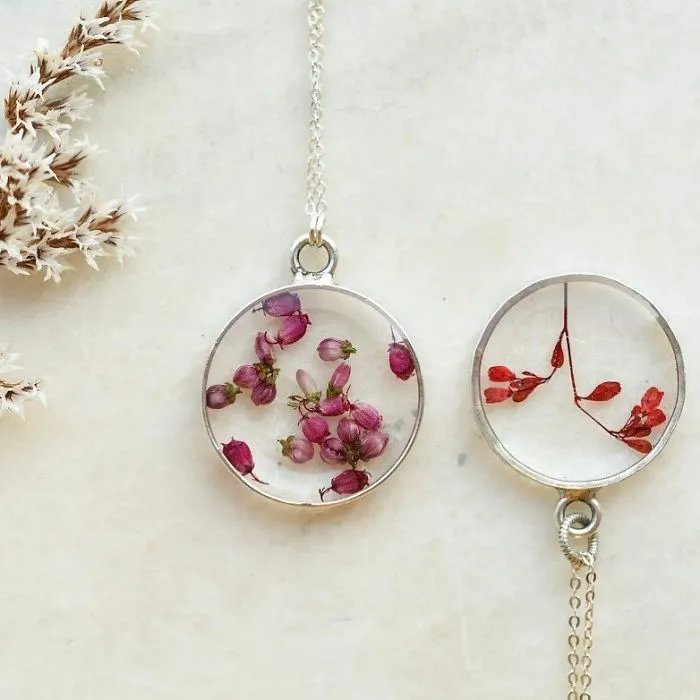 I Create Resin Jewelry With Flowers And Other Pieces Of Nature (50 Pics)
