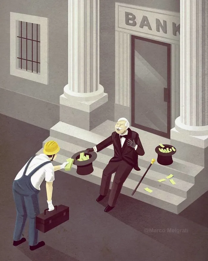 "Current Account: A Voluntary Offer To Maintain Your Bank." Ambroise Bierce, The Devils Dictionary