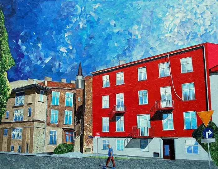 "Found", 85x110 cm