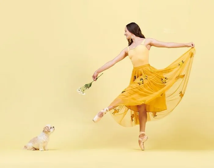 Ballet Dancers And Dogs Pose Together For A Photoshoot And The Result Will Make Your Day (40 Pics)