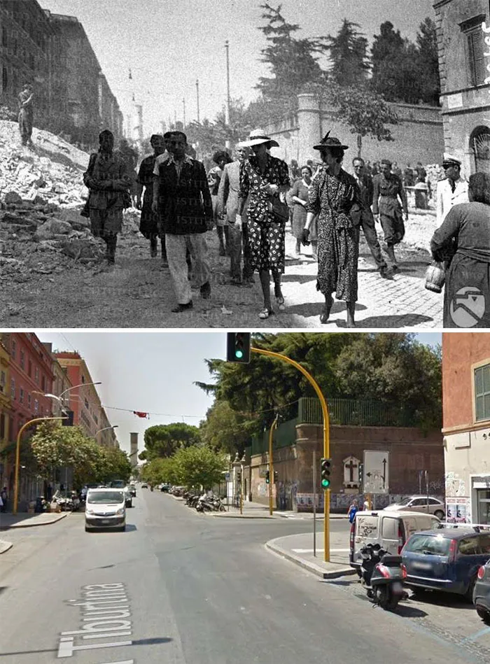 San Lorenzo, Rome After The Bombing