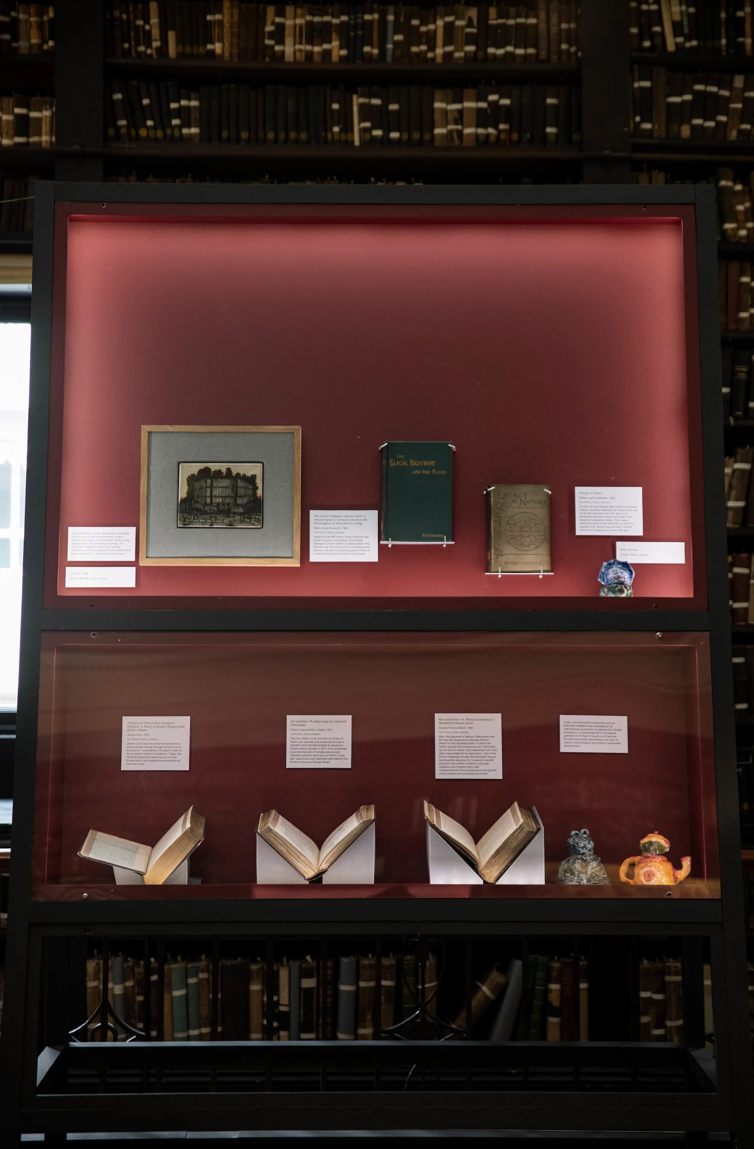 'second Nature'. Exhibition At The Portico Library, Manchester