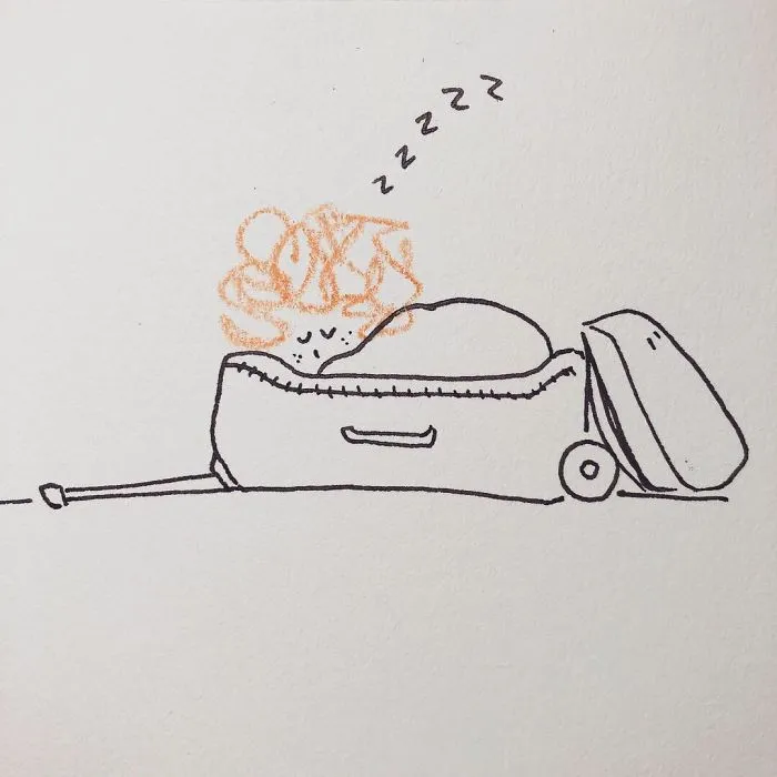 Airport Naps Are A Completely Different Kind Of Breed