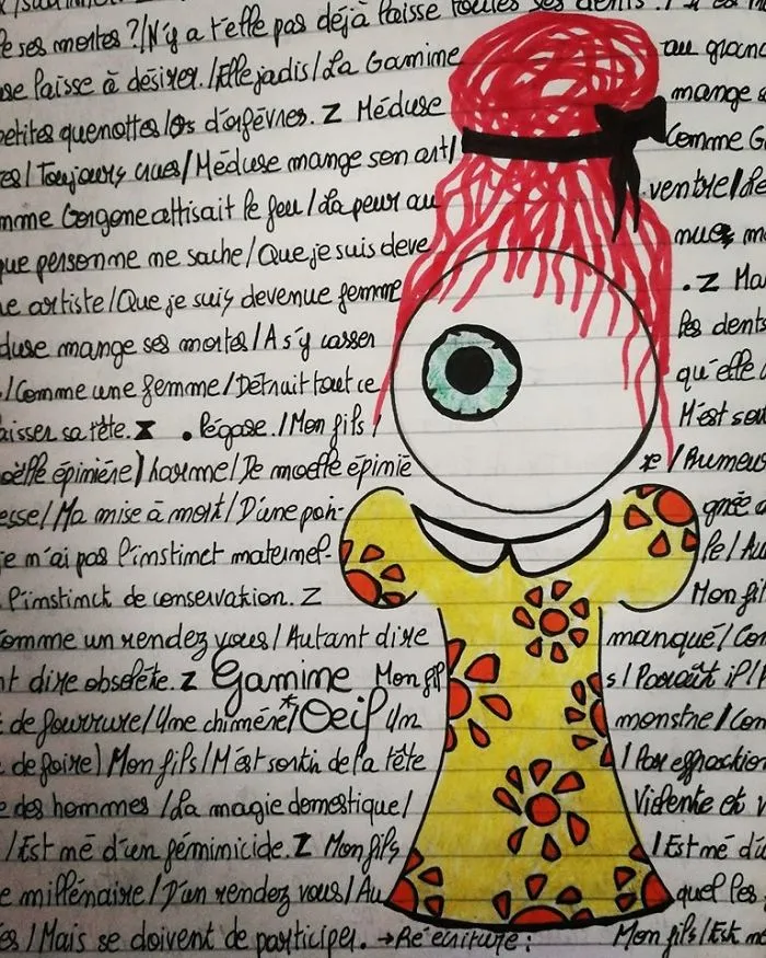 Gamine Oeil