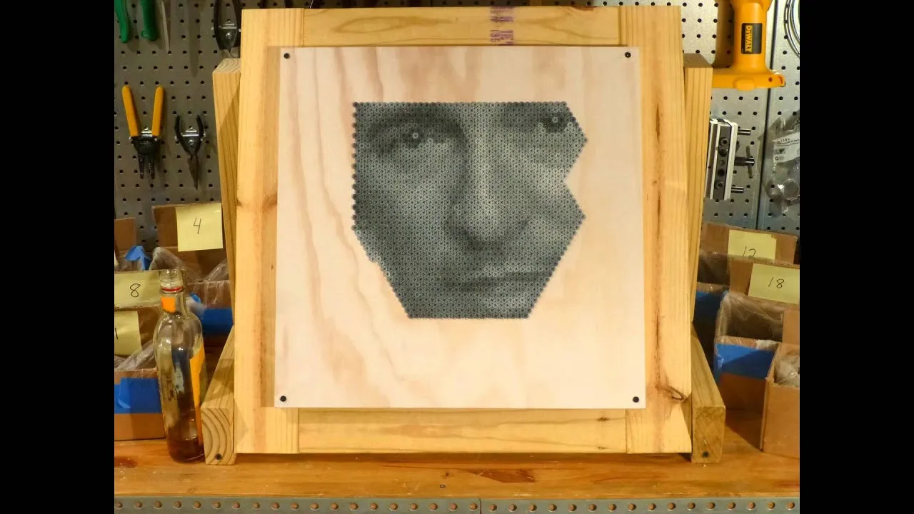 Time Lapse Of 4270 Screws In Plywood