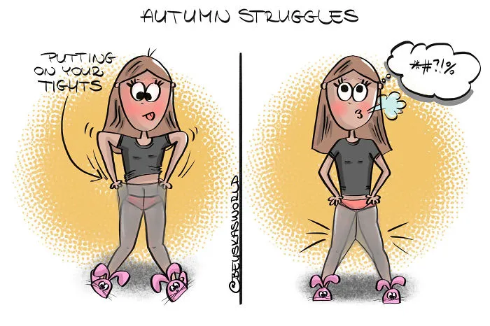 My 50 New Illustrations That Show Most Girls' Lives And Struggles In Their 30s