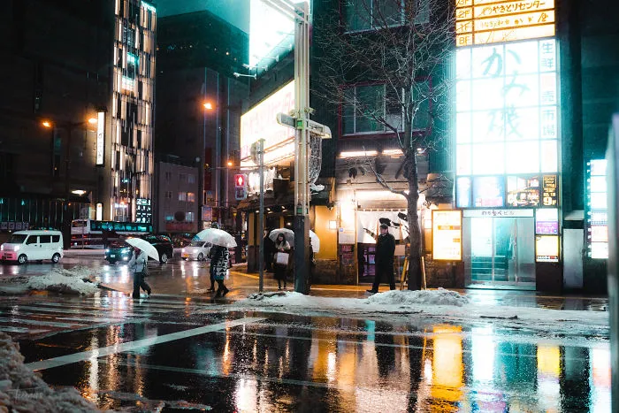 I Spent 3 Weeks In Japan This Winter, Here Are My Best Cyberpunk And Noir Film Inspired Photographs (34 Pics)