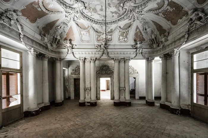A Very Ornate Italian Villa
