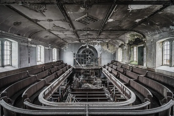 Welsh Chapel In Heavy Decay