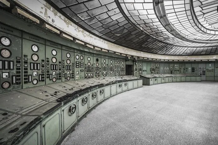Art Deco Power Plant In Hungary