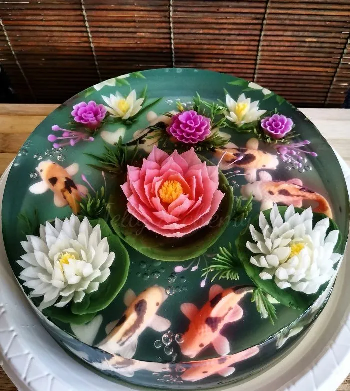 I Run A 3D Jelly Cake Business Called Jelly Alchemy Where I Hand-Craft Jelly Cakes With Intricate Designs In Them (35 New Pics)