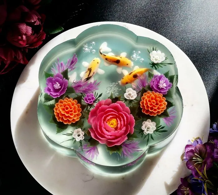 I Run A 3D Jelly Cake Business Called Jelly Alchemy Where I Hand-Craft Jelly Cakes With Intricate Designs In Them (35 New Pics)