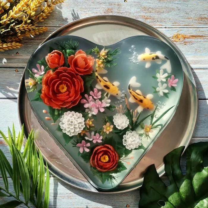 I Run A 3D Jelly Cake Business Called Jelly Alchemy Where I Hand-Craft Jelly Cakes With Intricate Designs In Them (35 New Pics)