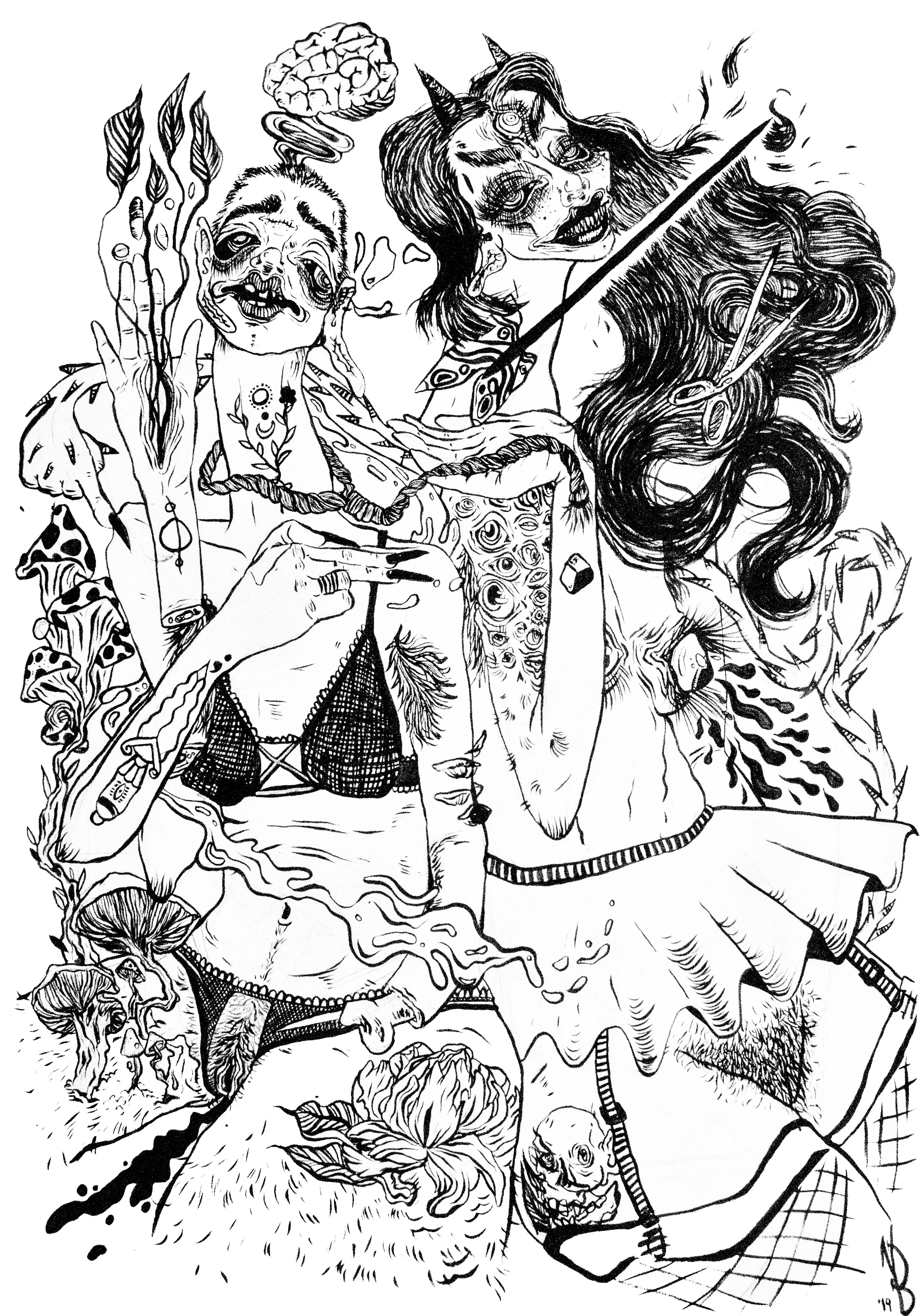 Artist Works Through Mental Health Trauma - Hopes To Inspire Others; "Expression Is Freedom"