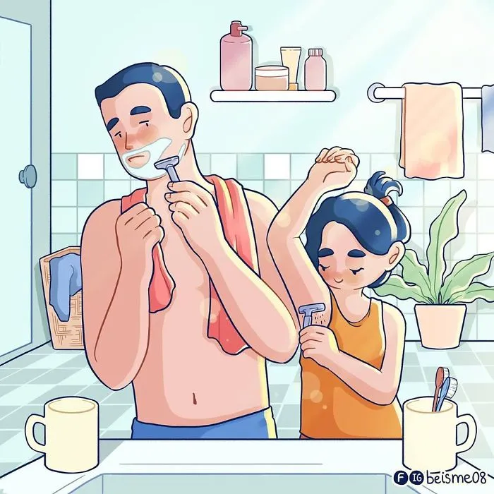 Artist Depicts Her Relationship With Her Boyfriend In 31 Illustrations