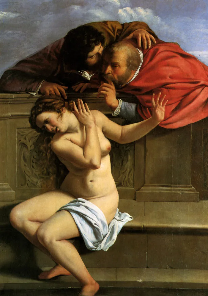 Susanna And The Elders, Artemisia Gentileschi, 1610