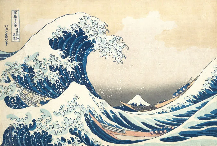 The Great Wave Off Kanagawa, Katsushika Hokusai, 1829 – 1833