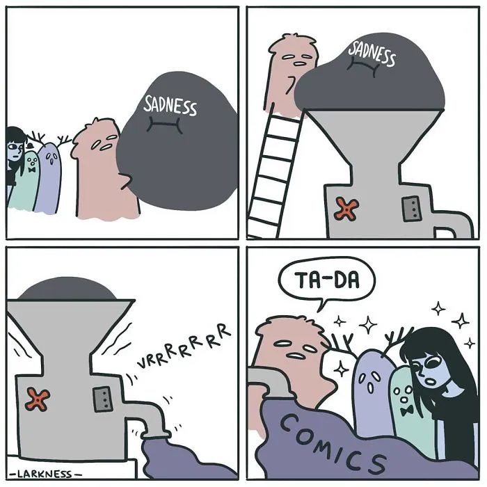 I Share My Thoughts And Inner Conflicts Through 30 Comics