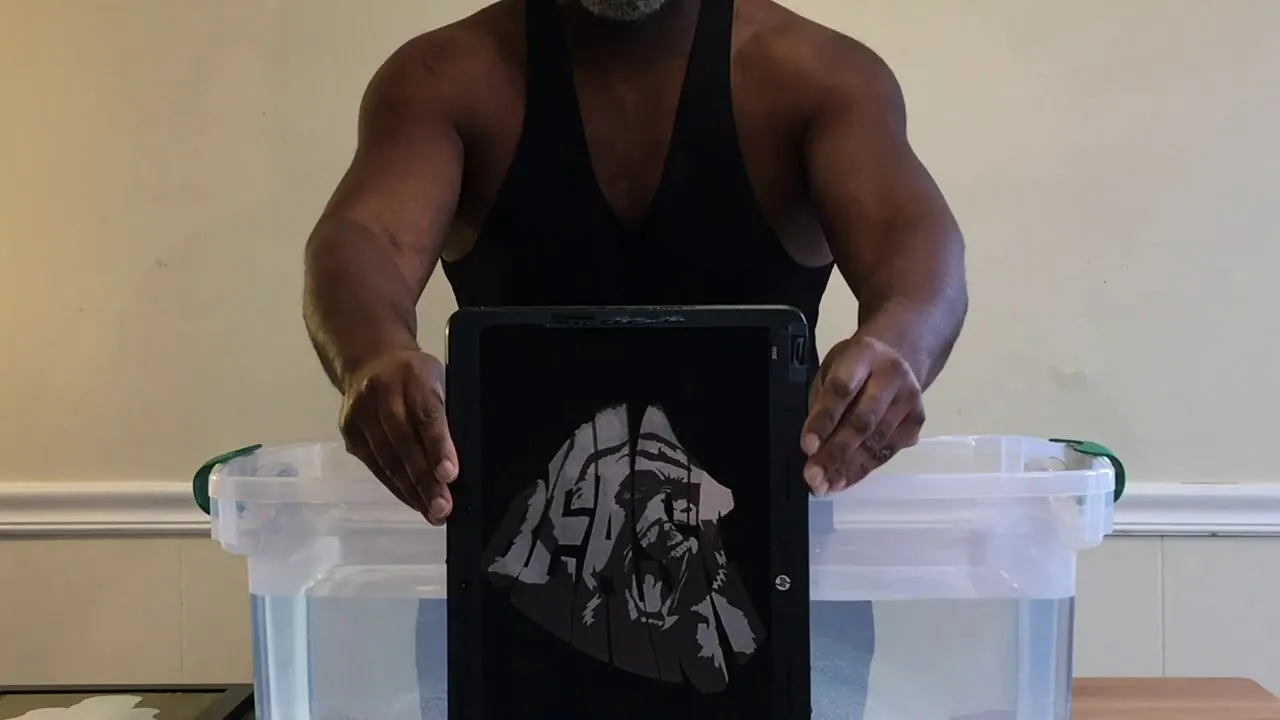 I Made My Own Sweat Activated T-Shirt.