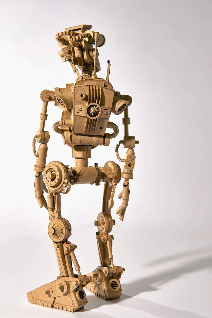 I Have Been Creating Cardboard Sculptures For The Past Couple Of Years