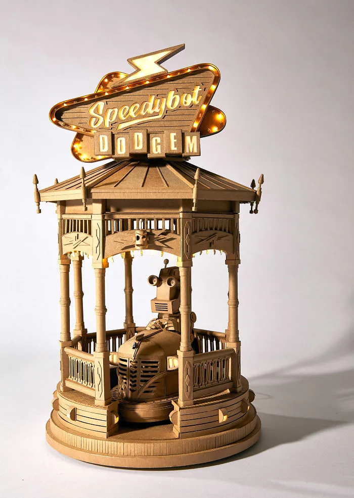 I Have Been Creating Cardboard Sculptures For The Past Couple Of Years