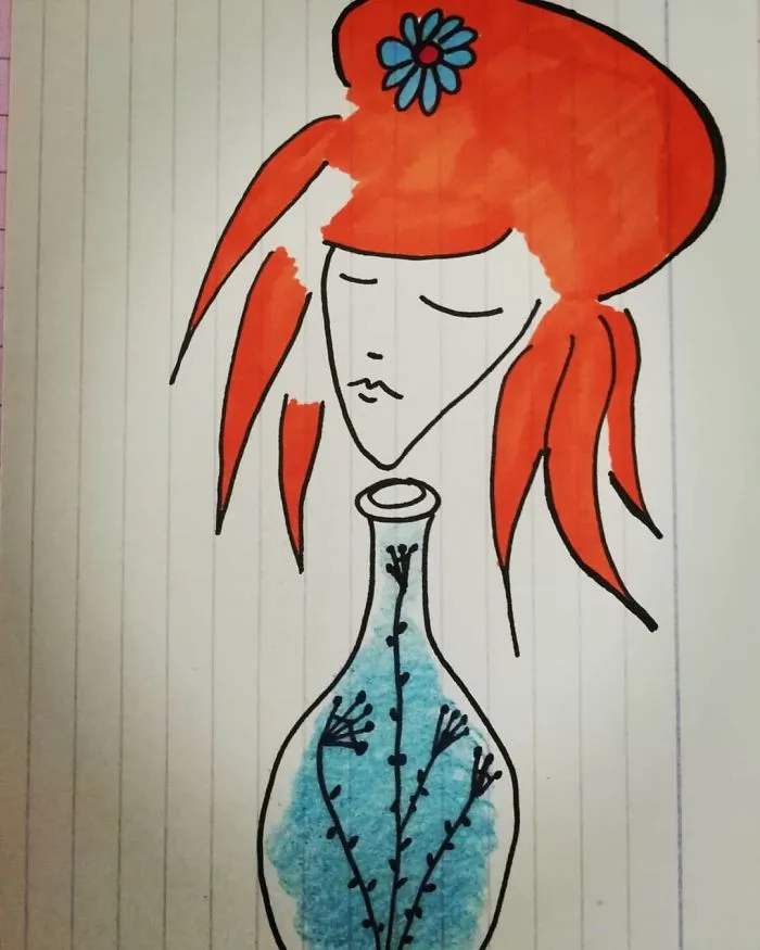 Femme Vase