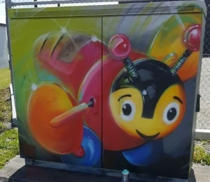 Classic New Zealand Buzzy Bee Toy By Mark Haldane