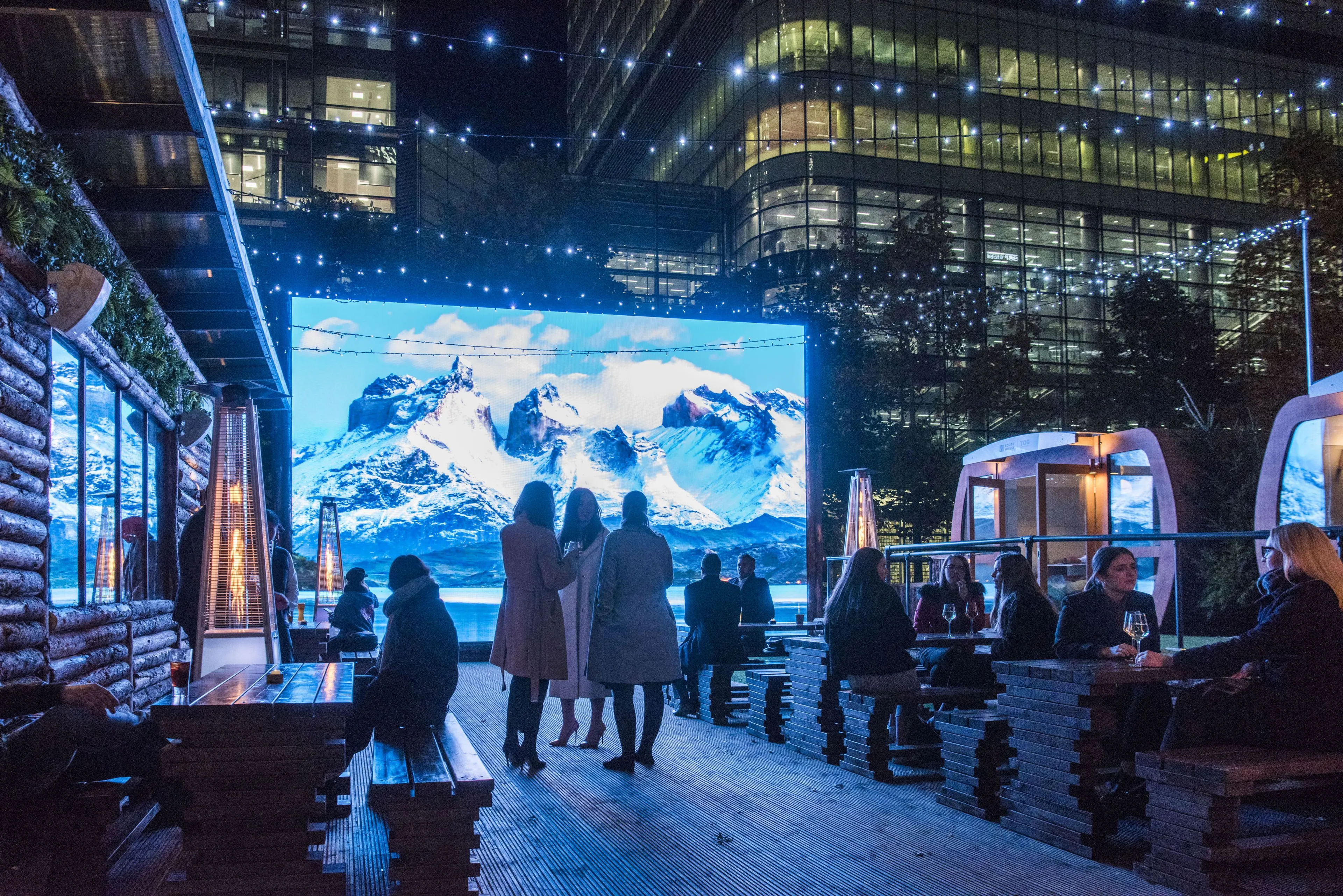 Enjoy A Piste Of Winter At Canary Wharf With Latest Lodge-Style Pop-Up